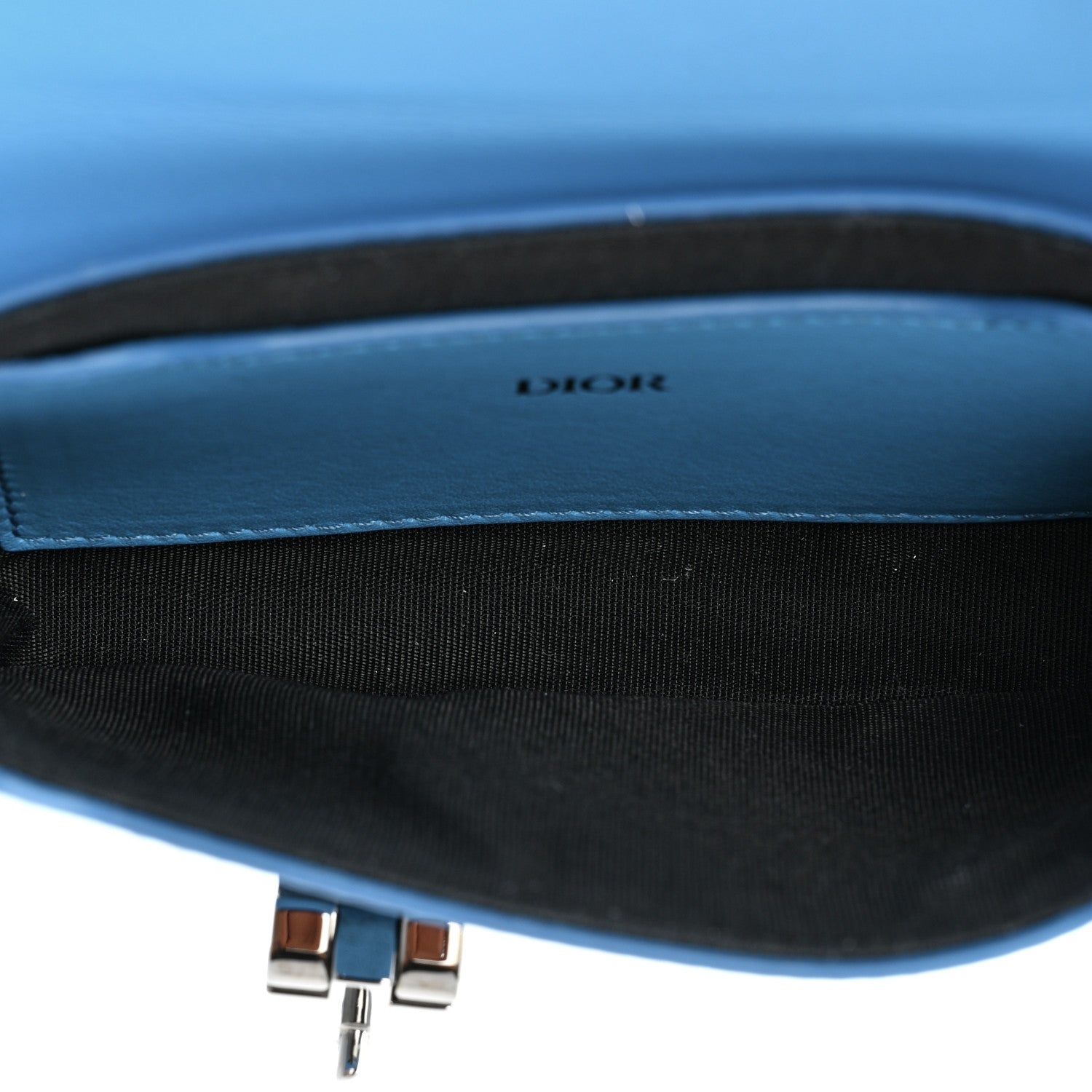 Christian Dior Smooth Calfskin Nano Pouch Cornflower 5 of 13