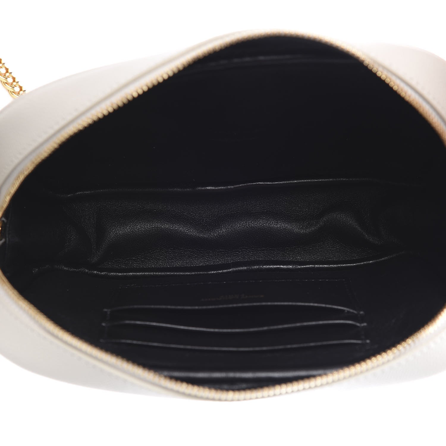 Saint Laurent Grain De Poudre Matelasse Monogram Mini Lou Camera Bag Crema Soft 4 of 11