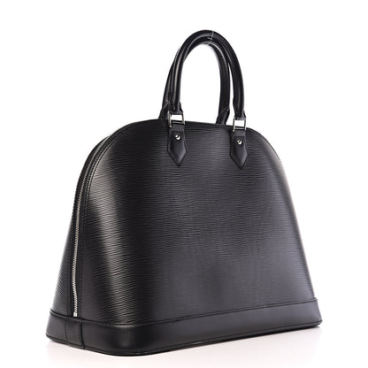 Louis Vuitton Epi Alma GM Black 2 of 14