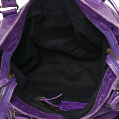 Balenciaga Agneau Classic Hardware Velo Dark Violet 6 of 38