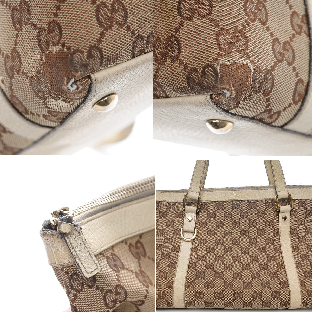 Monogram Medium Abbey Tote Off White