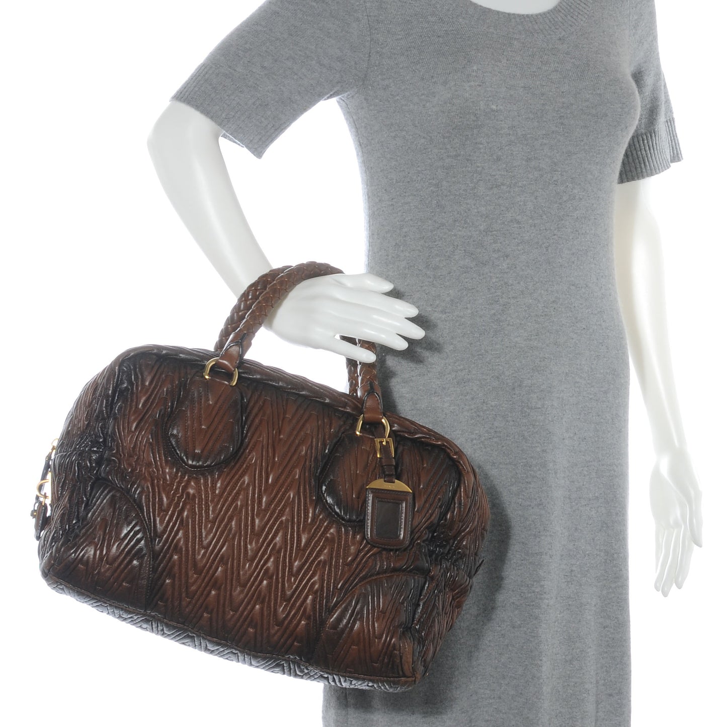Nappa Antic Chevron Bauletto
