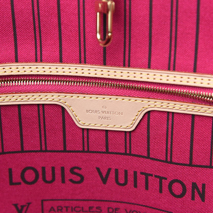 Louis Vuitton Monogram Neo Neverfull MM Pivoine 6 of 12