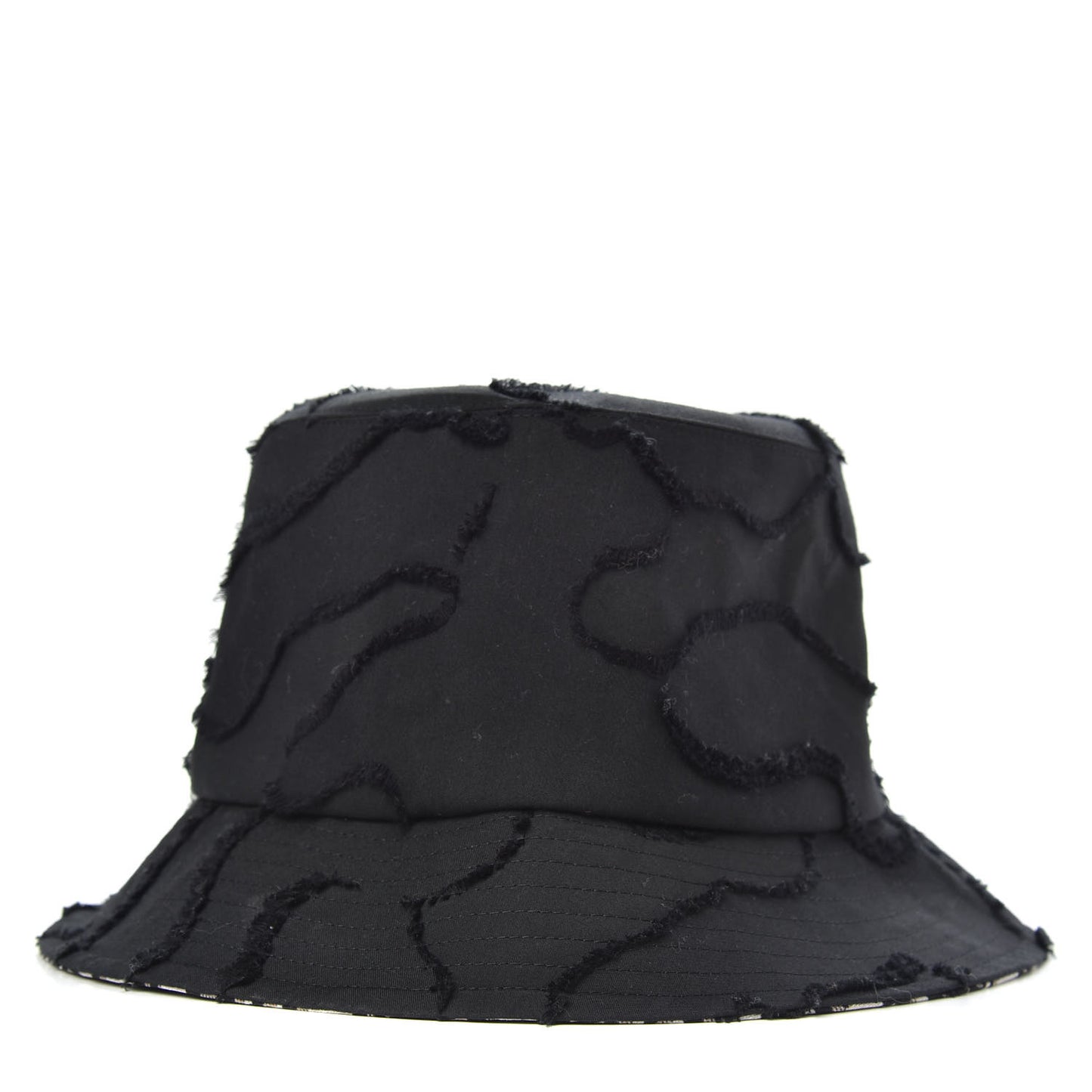 Camouflage Logo Bucket Hat 58 Black