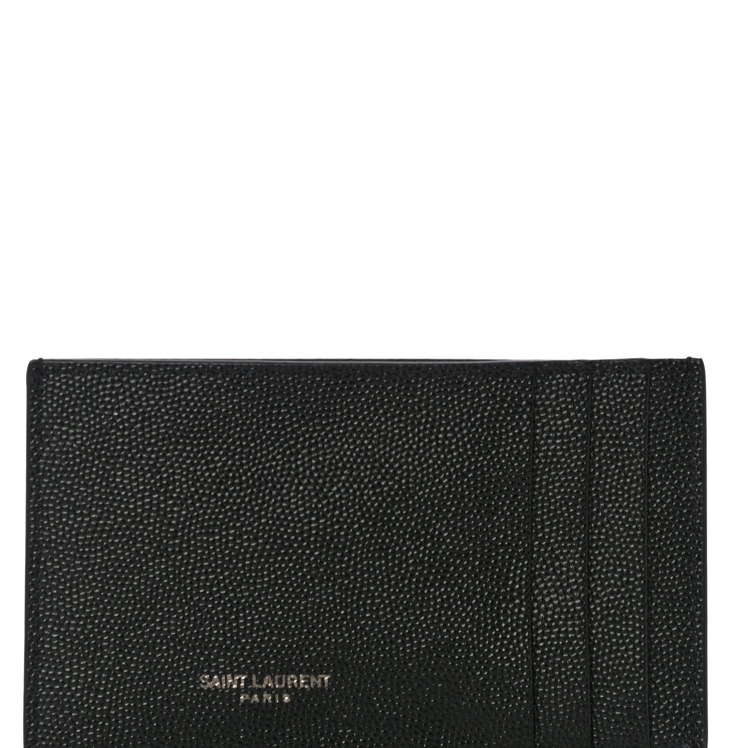 Saint Laurent Grain de Poudre 5 Fragments Card Holder Black 7 of 9