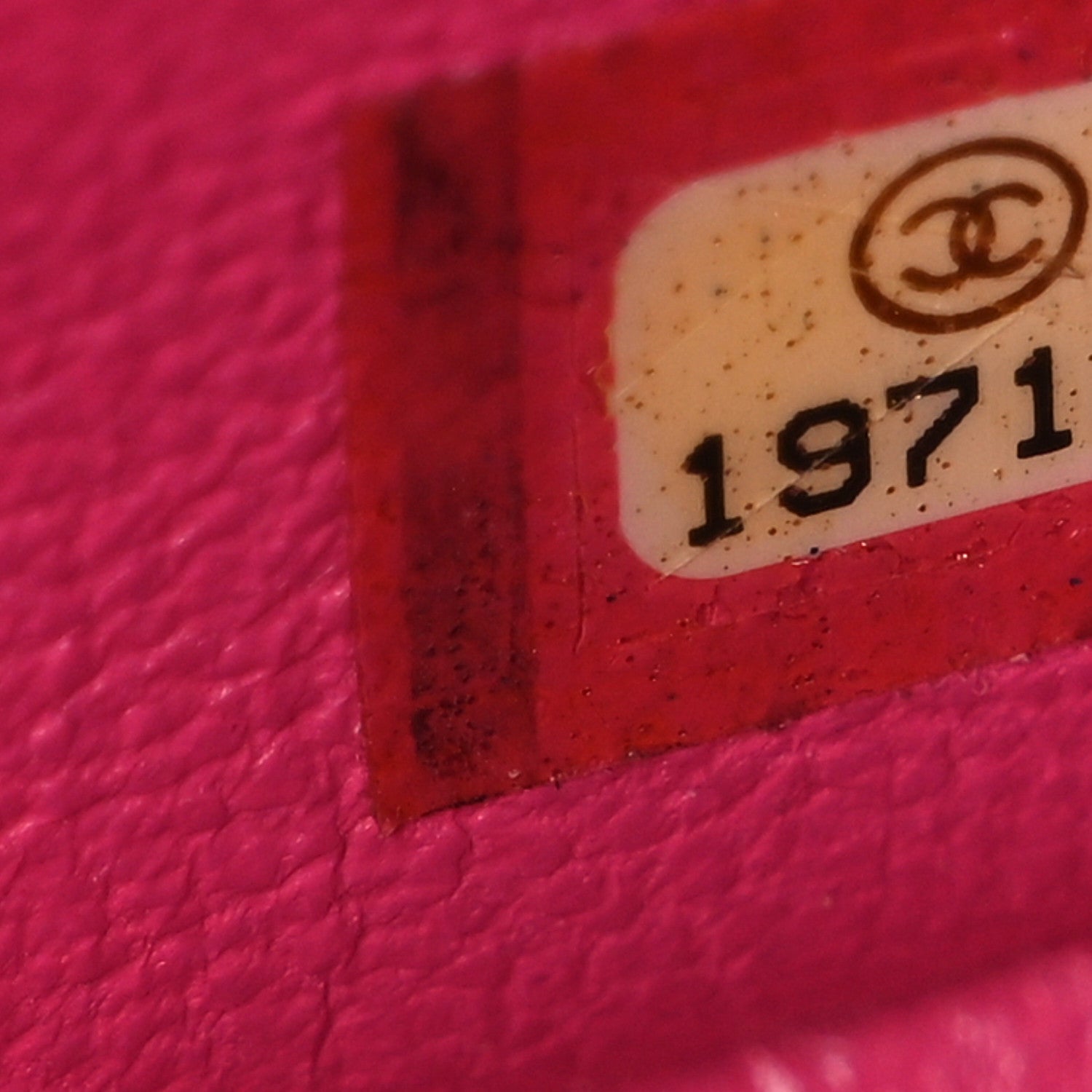 Chanel Lambskin Quilted Mini Square Flap Dark Pink 7 of 12