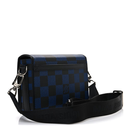 Louis Vuitton Damier Graphite 3D Studio Messenger Navy 2 of 10