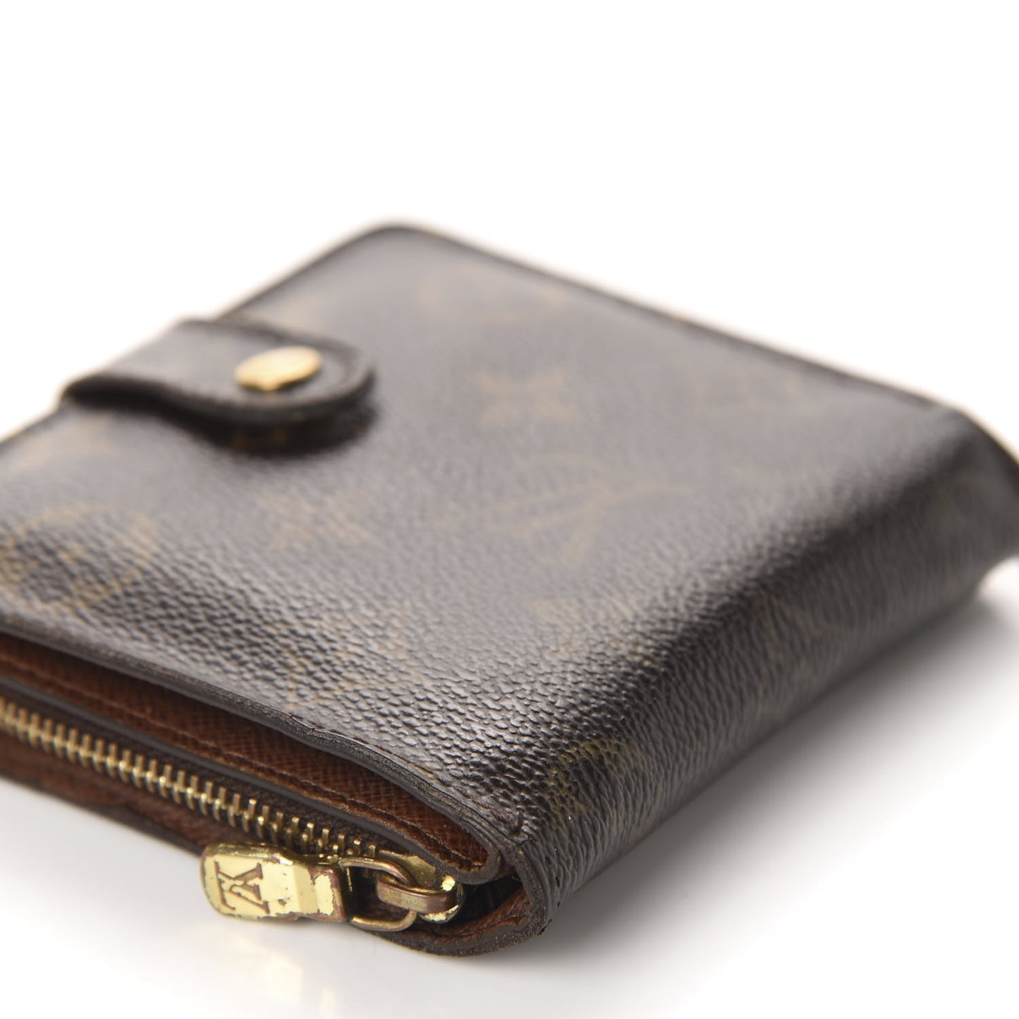 Monogram Compact Zippe Zipped Wallet