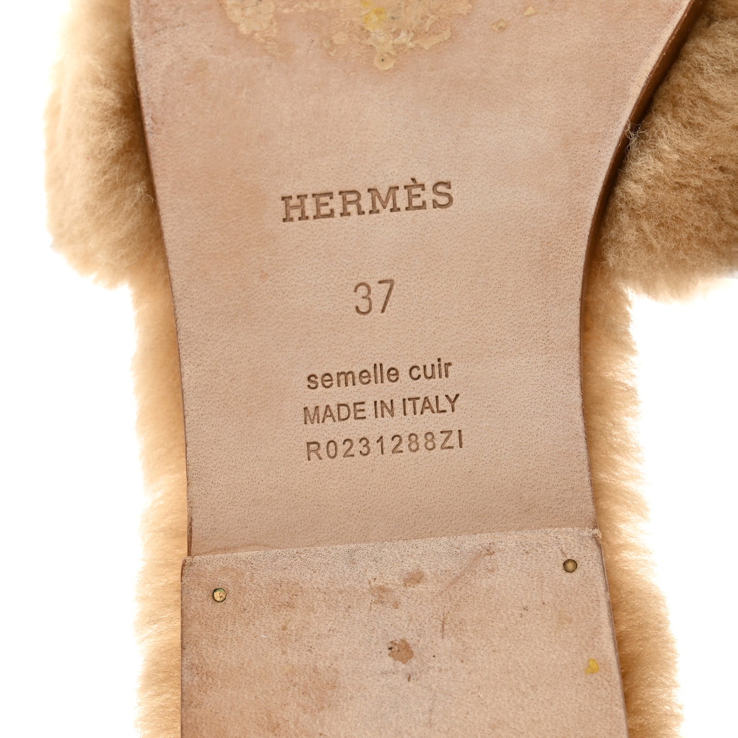 Woolskin Oran Sandals 37 Beige Argile