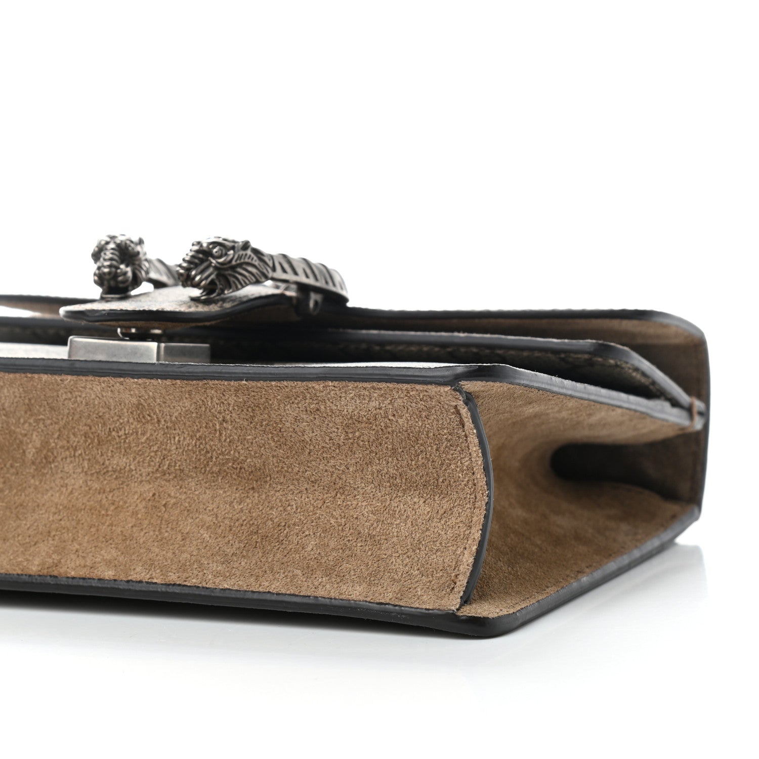 Gucci GG Supreme Monogram Mini Dionysus Shoulder Bag Taupe 9 of 10