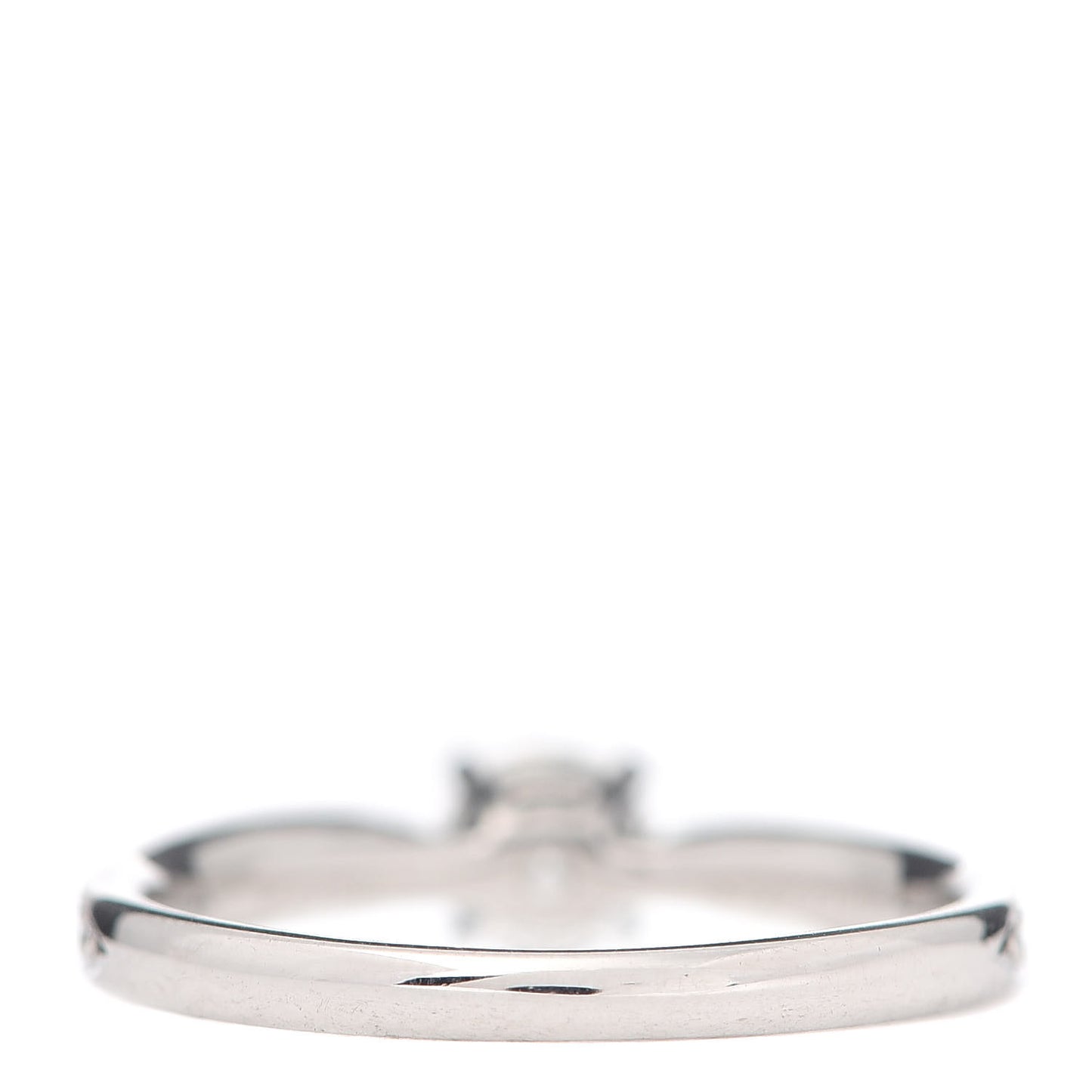 Platinum Diamond .34ct Round Brilliant Harmony Engagement Ring 48 4.5