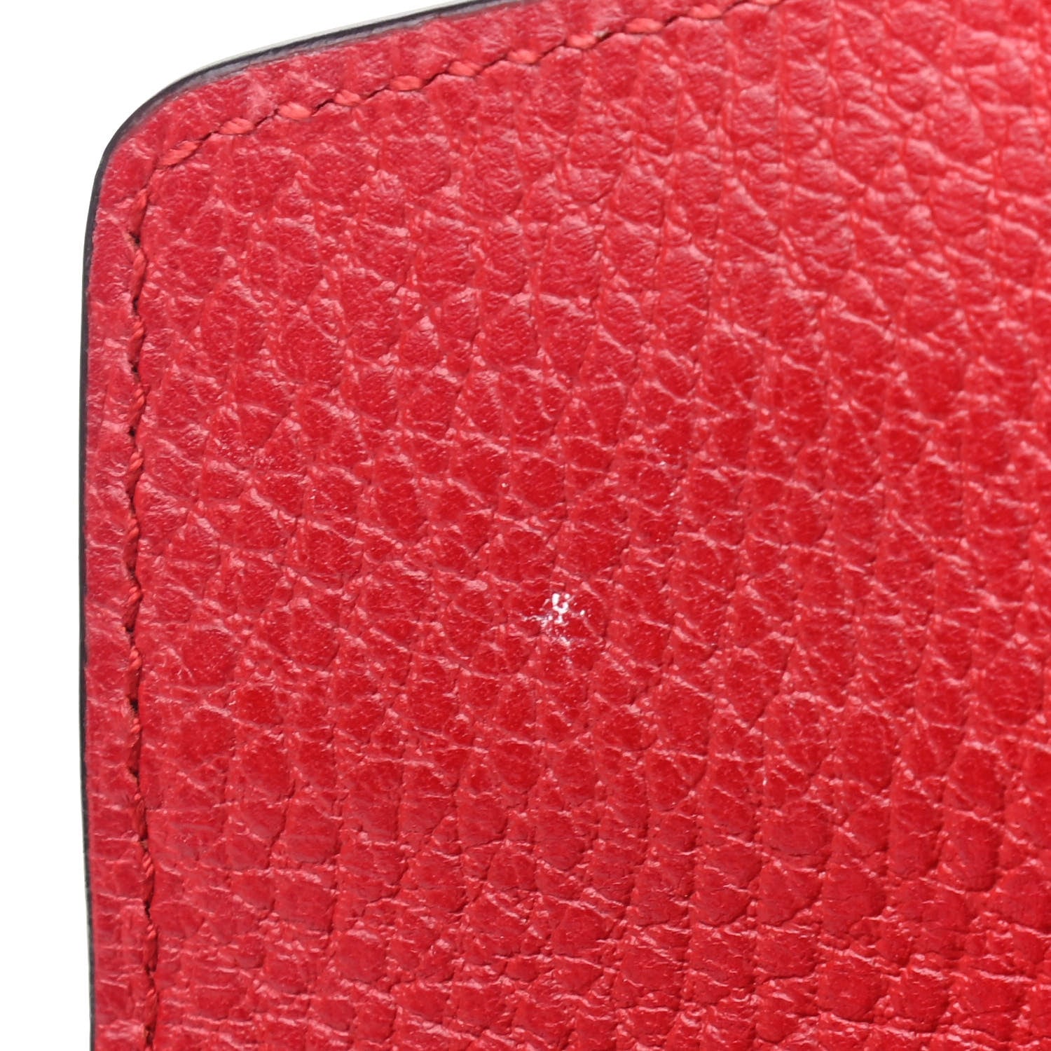 Gucci Calfskin Mini Dionysus Chain Wallet Hibiscus Red 5 of 6