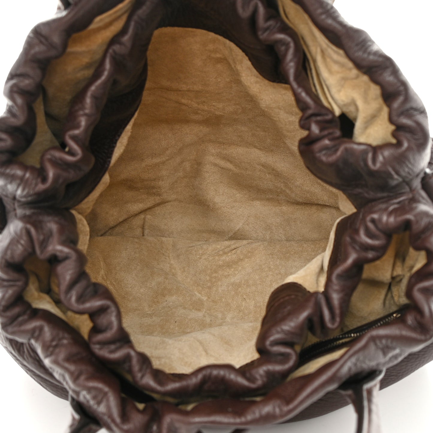 Cervo Intrecciato Satchel Ebano