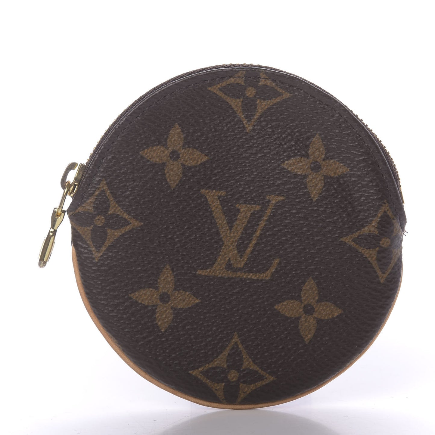 Monogram Round Coin Purse