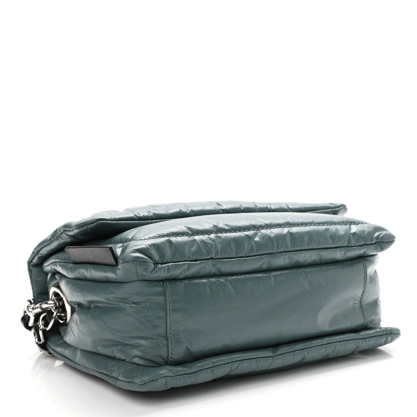 Lambskin The Mini Pillow Bag Armory Blue