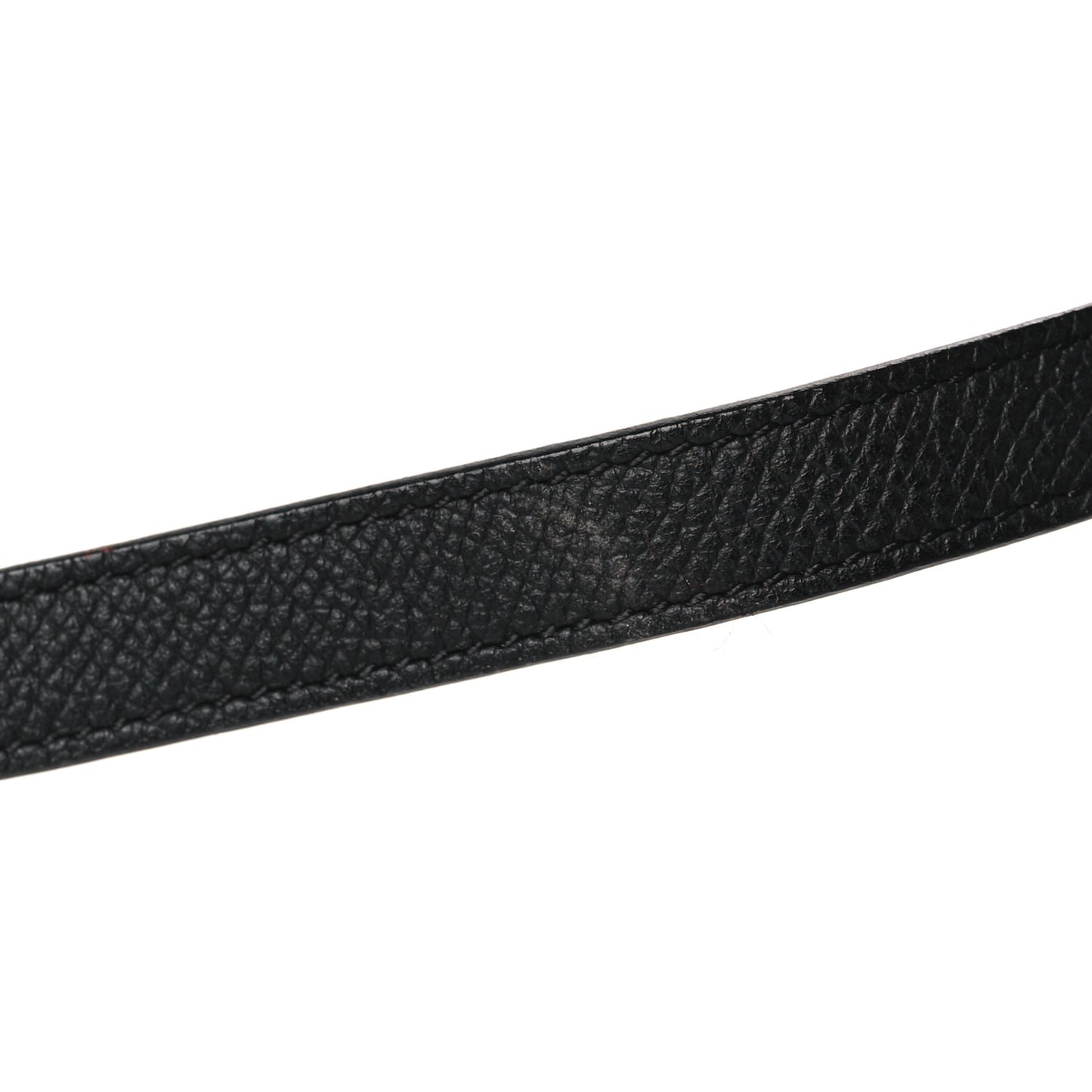 Grained Calfskin Micro Belt Bag Navy