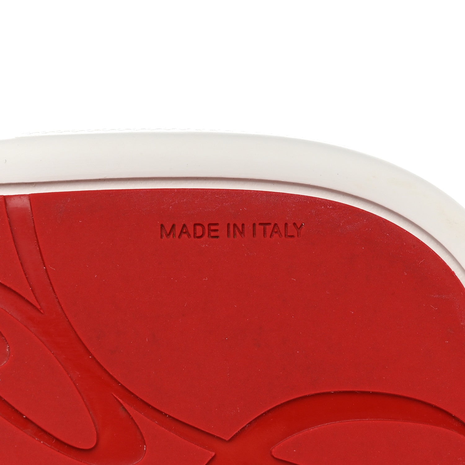 Christian Louboutin Calfskin Patent Vieirissima Flat Sneakers 38 White Loubi 8 of 17