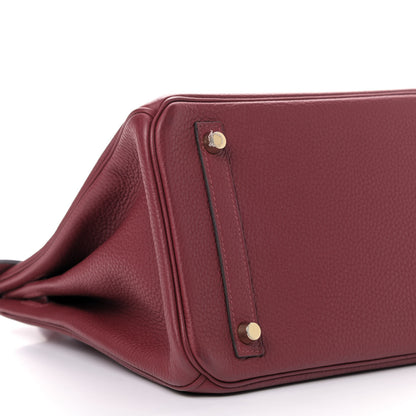 Hermes Togo Birkin 30 Rouge Grenat 5 of 8