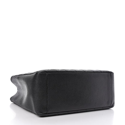 Chanel Caviar Quilted Grand Shopping Tote GST Black 4 of 13