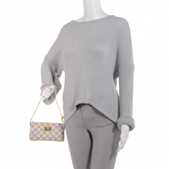 Damier Azur Pochette Milla MM