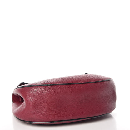 Chloe Grained Lambskin Drew Shoulder Bag Wine Purple 4 of 13