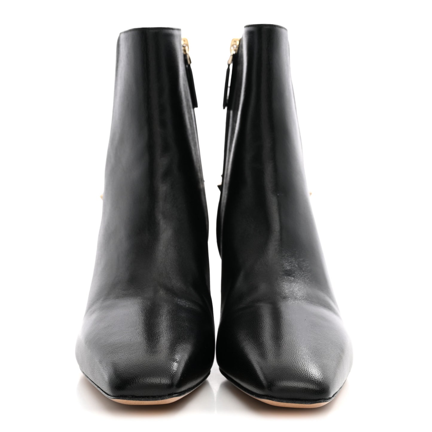 Nappa Rockstud 40mm Ankle Boots 37 Black