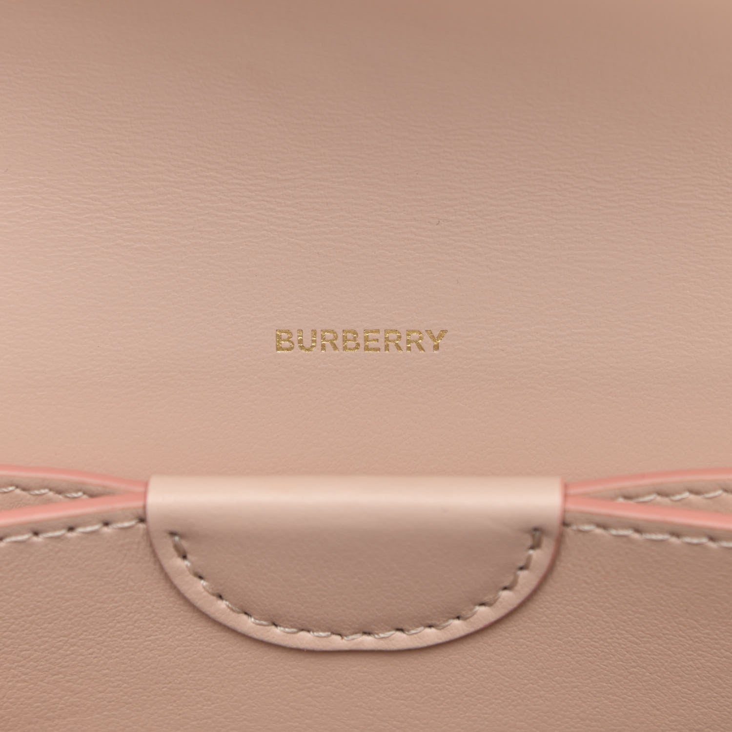 Burberry Calfskin Embossed Monogram Crossbody Light Pink 6 of 12