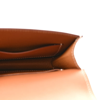 Hermes Evercolor Roulis Slim Wallet Gold 6 of 10