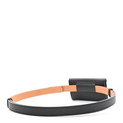 Hermes Epsom Kelly Pocket Belt Black 2 of 6