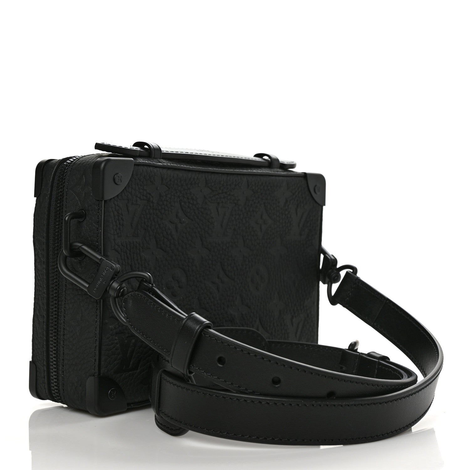 Louis Vuitton Taurillon Monogram Soft Trunk Black 3 of 8