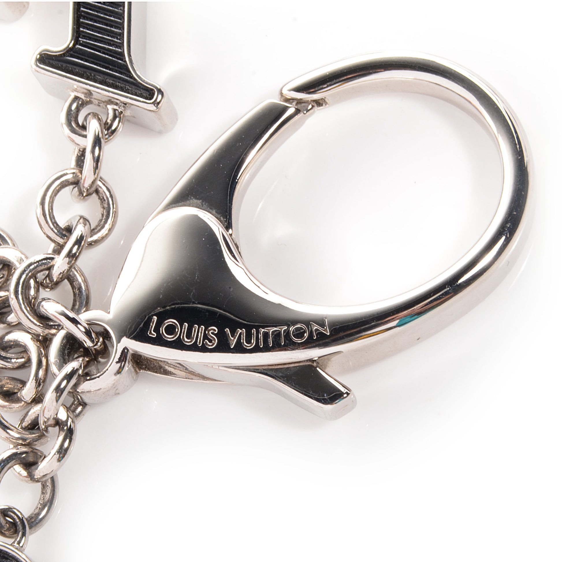 Louis Vuitton Electric Epi Fleur d'Epi Bag Charm Black 3 of 3