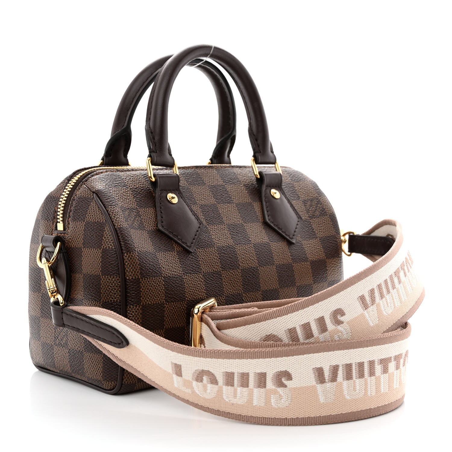 Louis Vuitton Damier Ebene Speedy Bandouliere 20 3 of 9