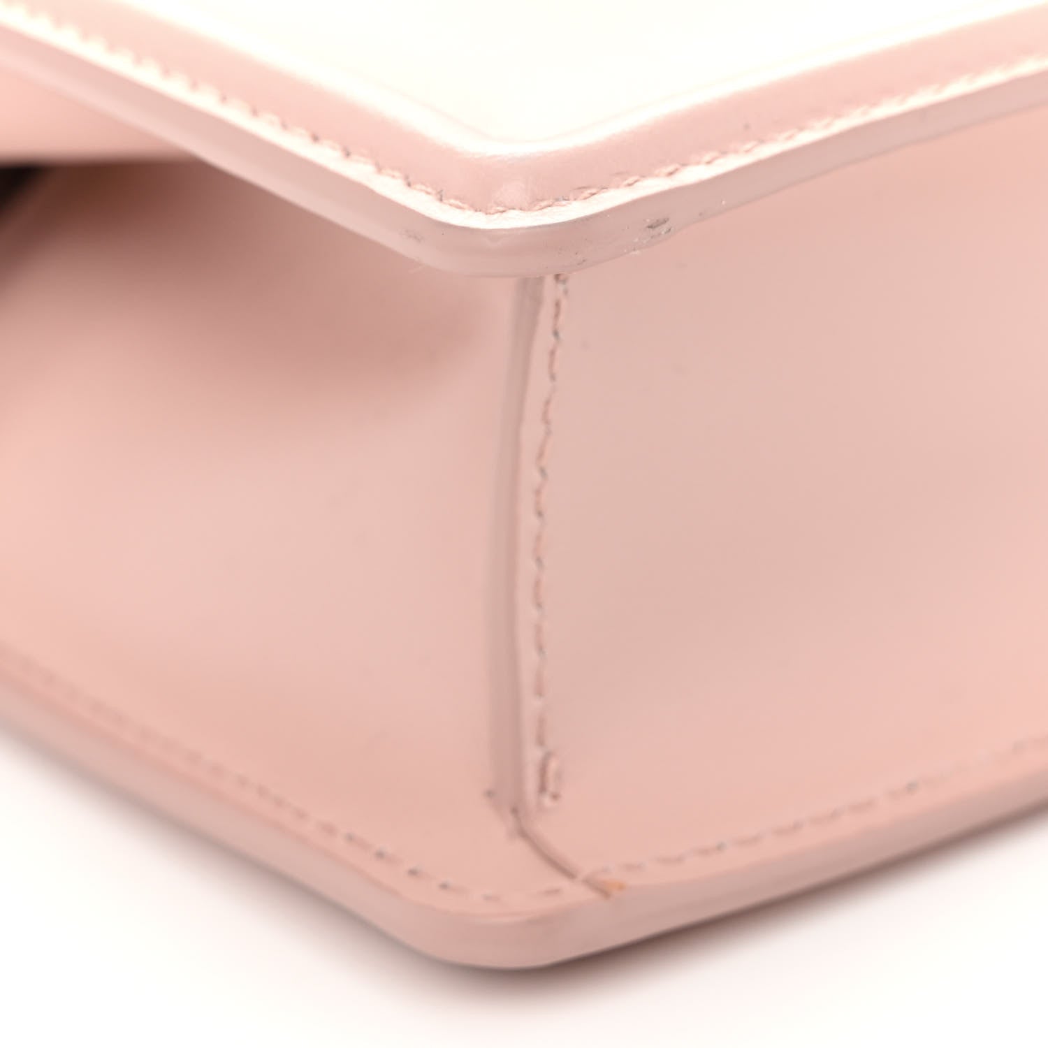 Dolce & Gabbana Smooth Calfskin Small Devotion Envelope Top Handle Bag Cipria 8 of 9