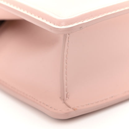 Dolce & Gabbana Smooth Calfskin Small Devotion Envelope Top Handle Bag Cipria 8 of 9