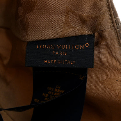 Louis Vuitton Monogram Polyester Silk LV Get Ready Cap M Beige 7 of 10