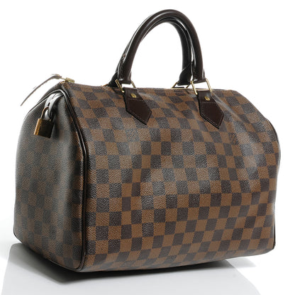 Louis Vuitton Damier Ebene Speedy 30 3 of 7