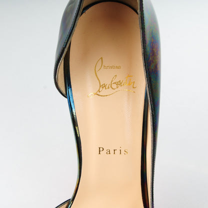 Christian Louboutin Patent Iriza 120 Pumps 42 Stellar Black 7 of 7