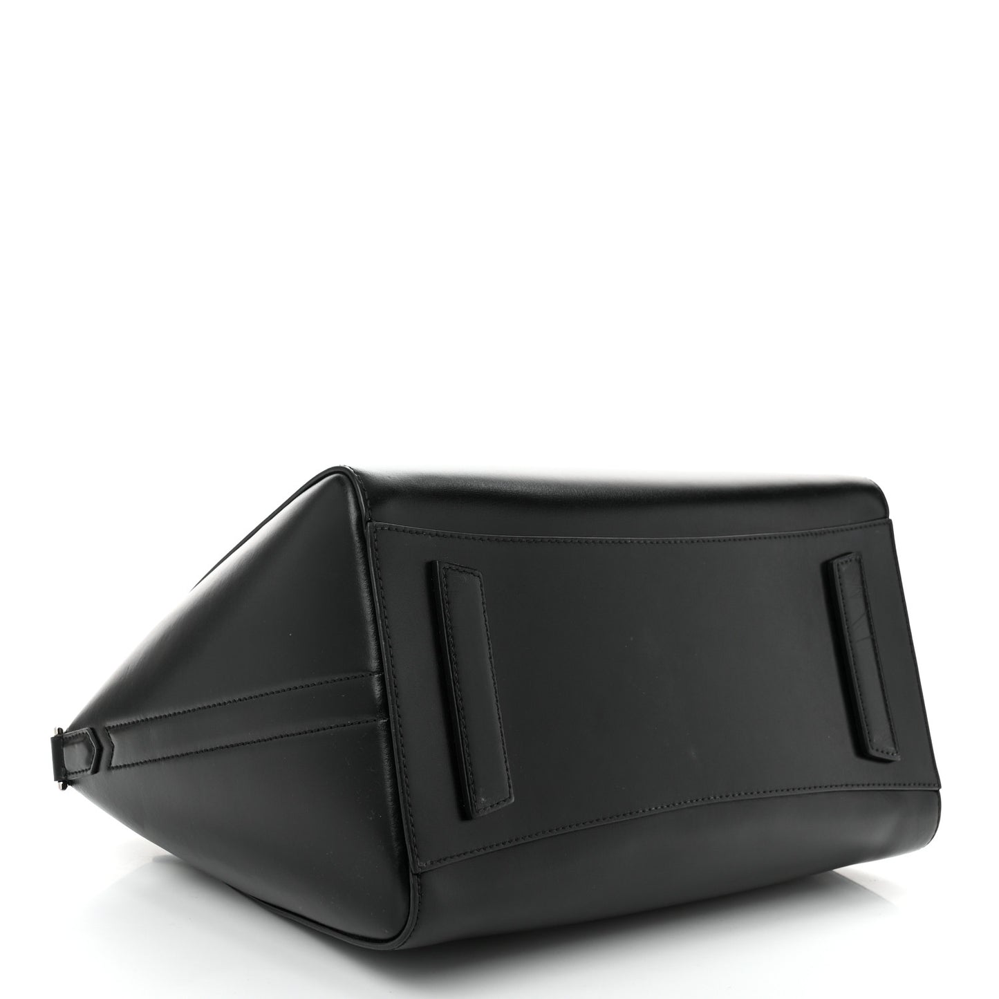 Shiny Lord Calfskin Medium Antigona Black
