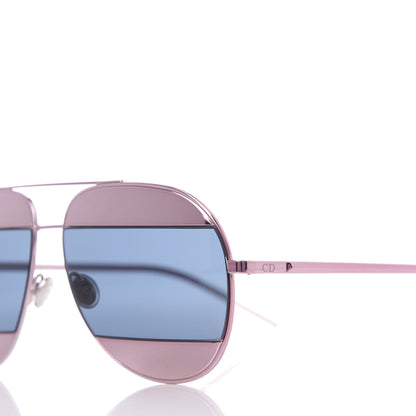 Christian Dior Split 1 Aviator Sunglasses Pink Blue 7 of 8