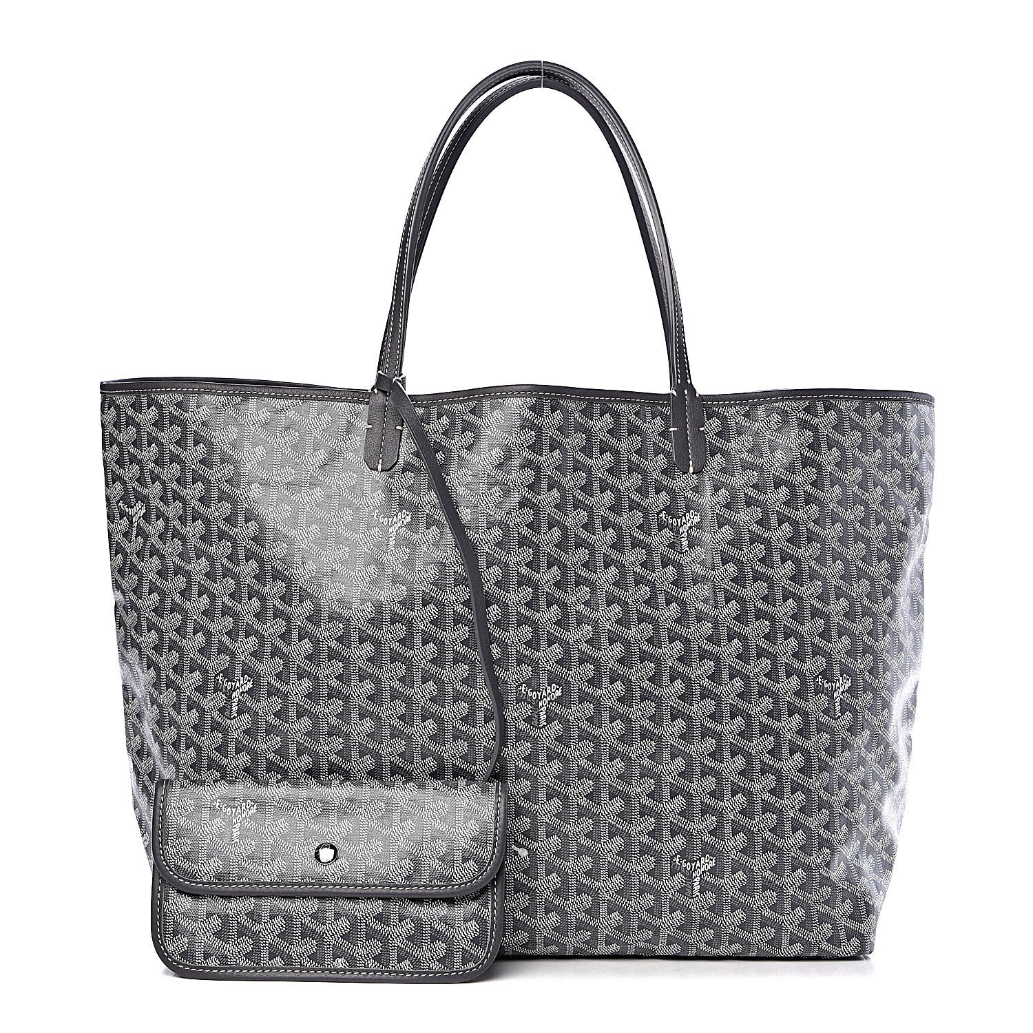 Goyard Goyardine Saint Louis GM Grey 2 of 12