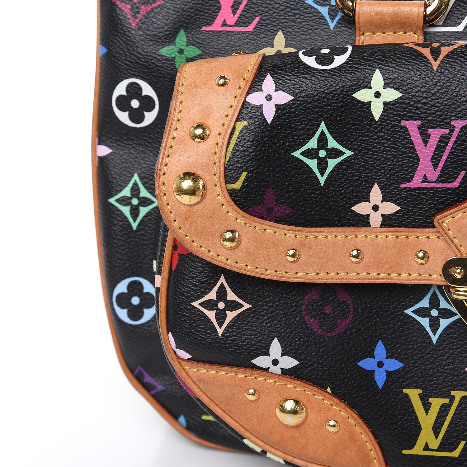 Louis Vuitton Monogram Multicolor Rita Black 20 of 21