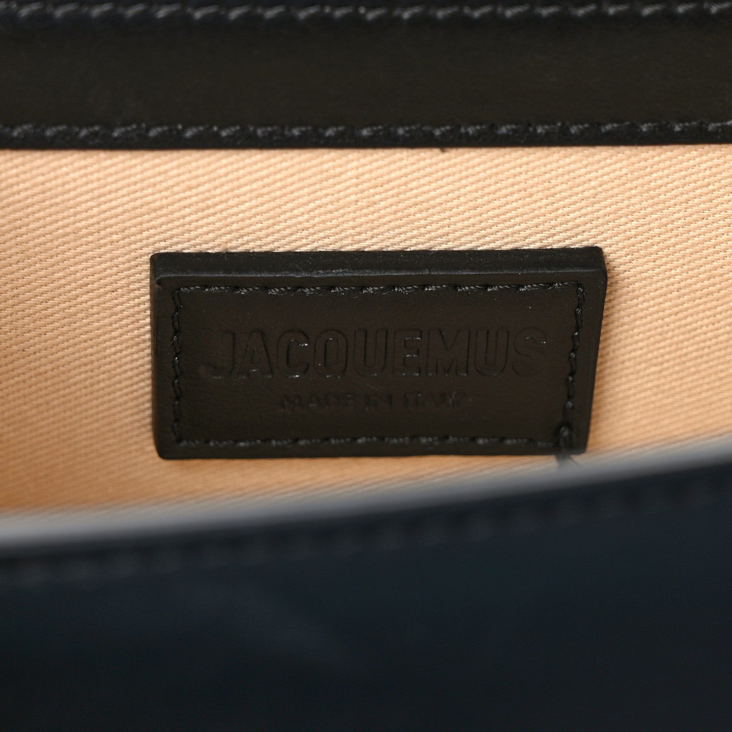 Jacquemus Smooth Calfskin Le Bambino Black 6 of 8