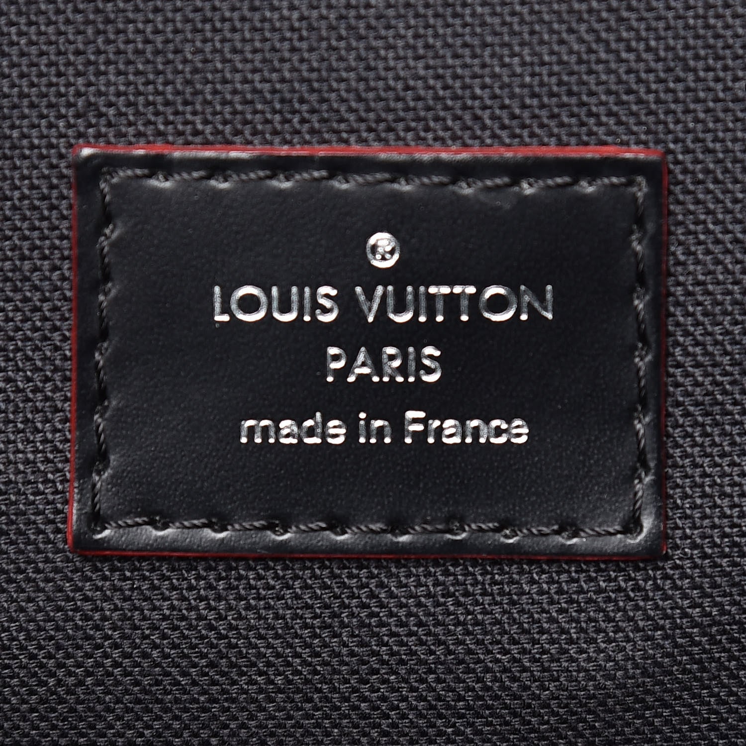 Louis Vuitton Damier Graphite Christopher PM Red 9 of 14