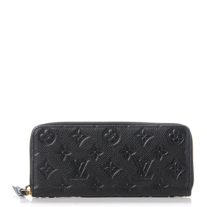Louis Vuitton Empreinte Clemence Wallet Black 1 of 7