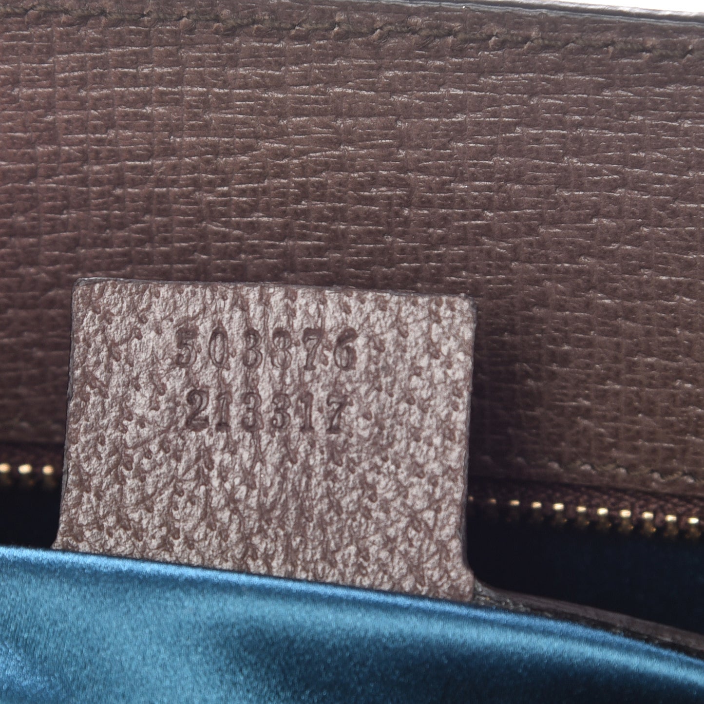 GG Supreme Monogram Web Medium Ophidia Chain Shoulder Bag Brown