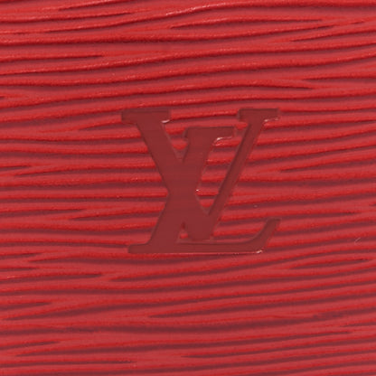 Louis Vuitton Epi Speedy 25 Castillan Red 8 of 9