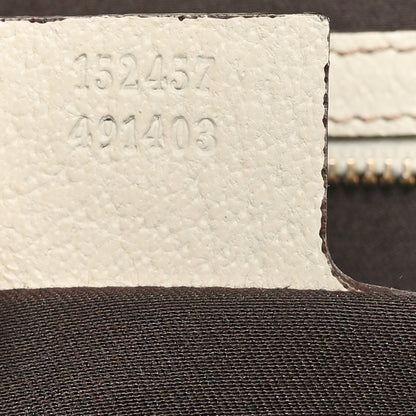 Gucci Monogram Small Charmy Boston White 7 of 10