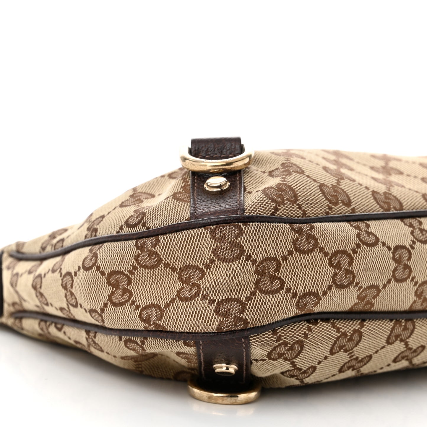 Monogram Medium Abbey D Ring Hobo Brown