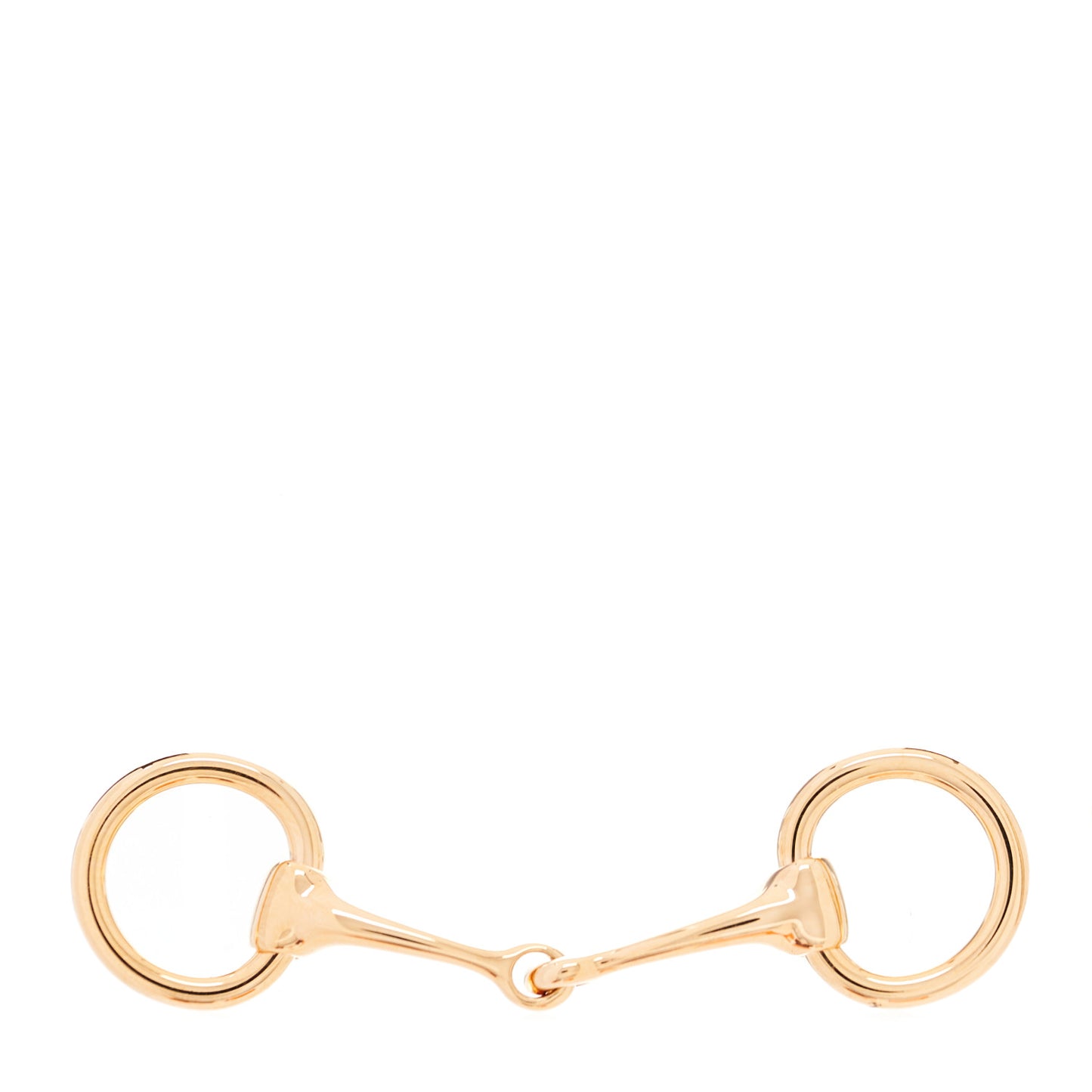 Permabrass Mors Scarf Ring Gold