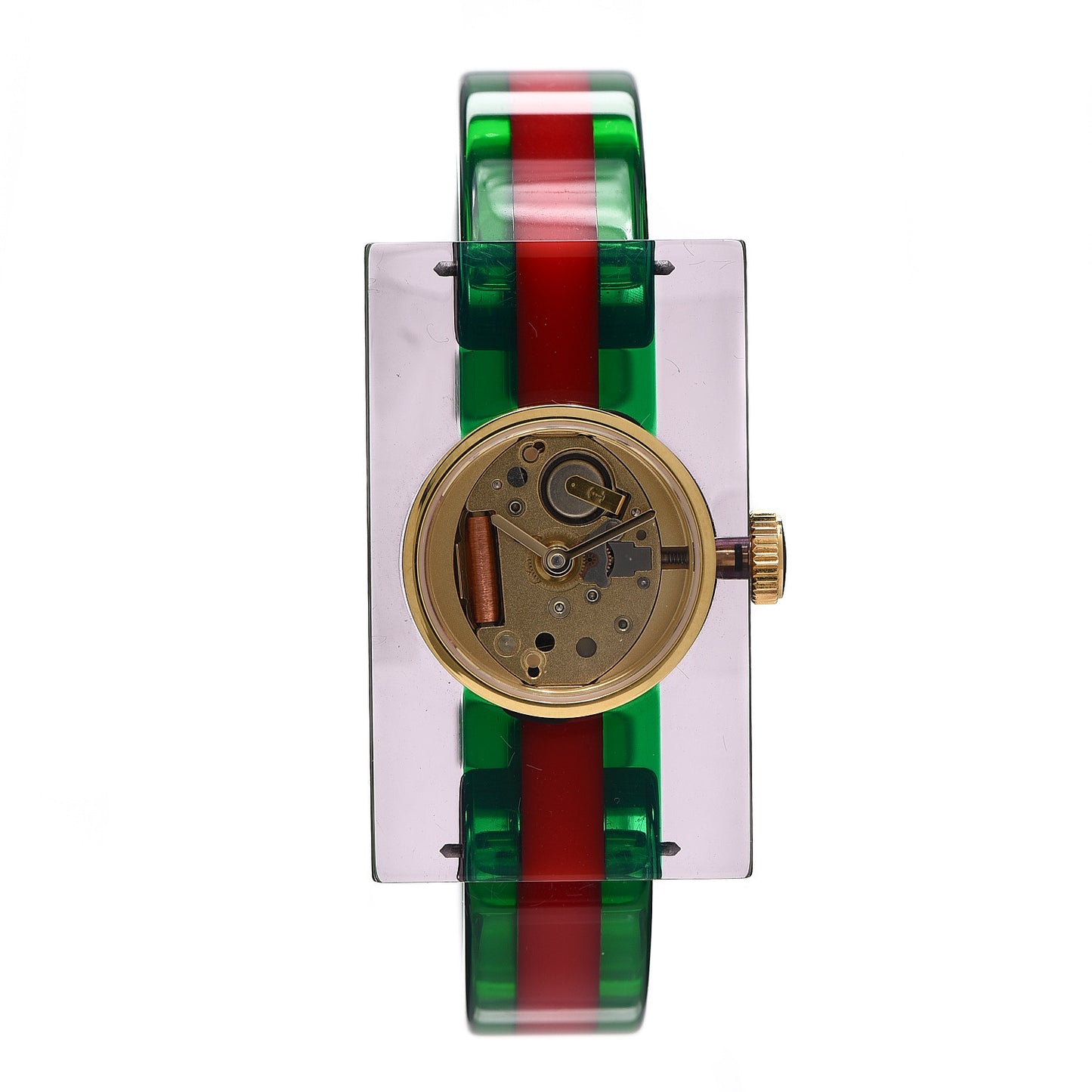 Stainless Steel Plexiglass 24mm Quartz Watch